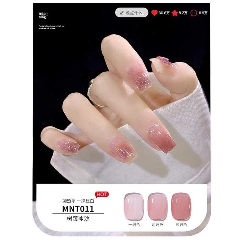Sơn gel tone màu thạch siêu hot MNT (MUA 10CHAI TẶNG 1CHAI)