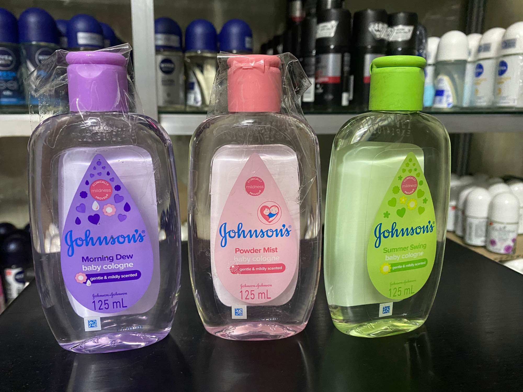 Nước hoa Johnson Baby 125ml an toàn cho bé