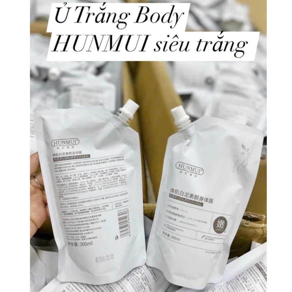 Tắm Trắng HunMui _ Ủ Trắng HunMui 300ml ( dưỡng trắng toàn thân )