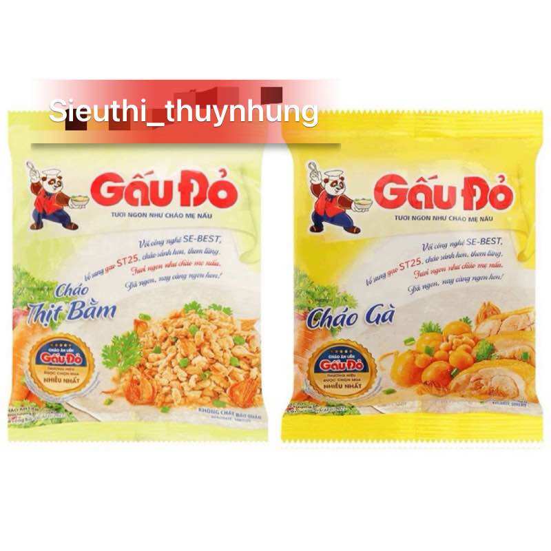 Gói Cháo Gấu Đỏ