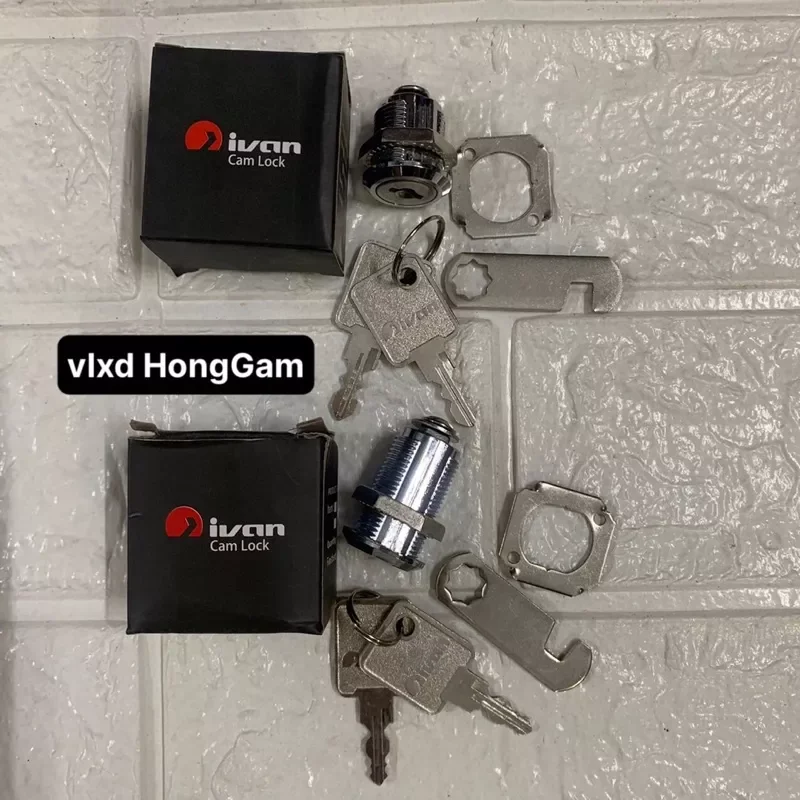 Khoá tủ IVAN đủ size 20mm,30mm - Hàng chính hãng IVAN 100%.