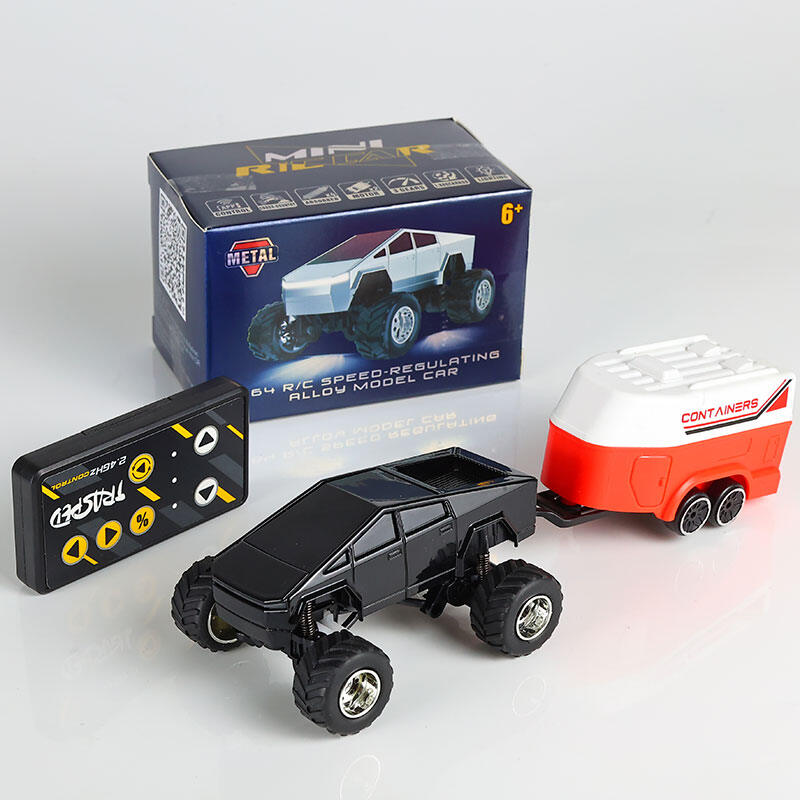 Bluetooth Remote Controlled Mini Toy Car Alloy 2.4G RC Off-Road Vehicle Dual Control - 3