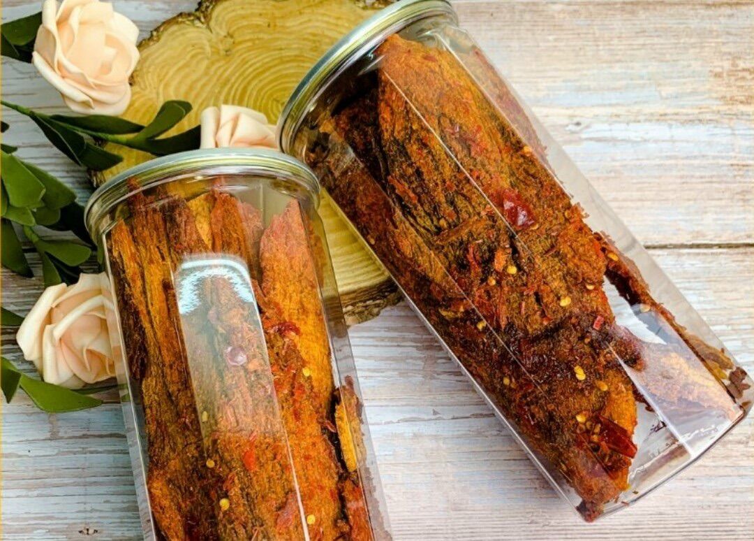 HỘP 250g KHÔ BÒ MIẾNG CAY CAY(NGẪU NHIÊN)