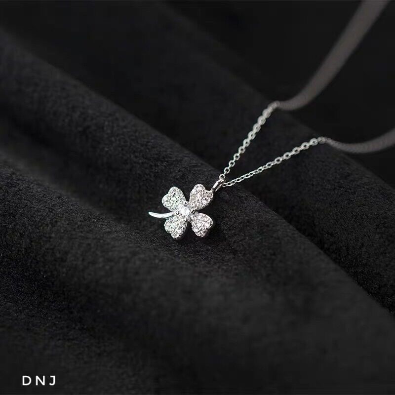 Dây chuyền bạc nữ cỏ 4 lá 🍀 may mắn