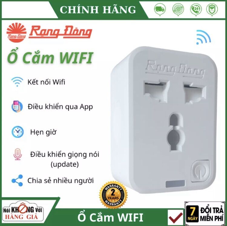 [HÀNG CHUẨN] Ổ CẮM THÔNG MINH, Ổ CẮM WIFI RẠNG ĐÔNG 16A-3500W, CHỨC NĂNG HẸN GIỜ, ĐIỀU KHIỂN TỪ XA