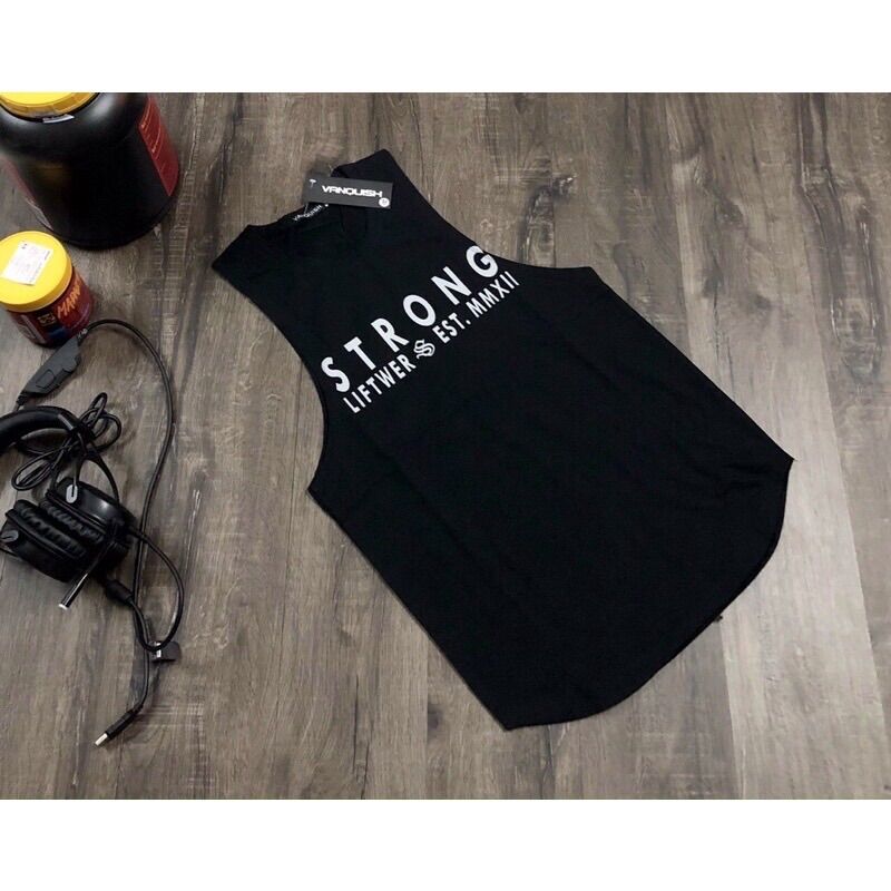 [giảm sốc]áo tanktop , áo ba lỗ STRONG cực chất.
