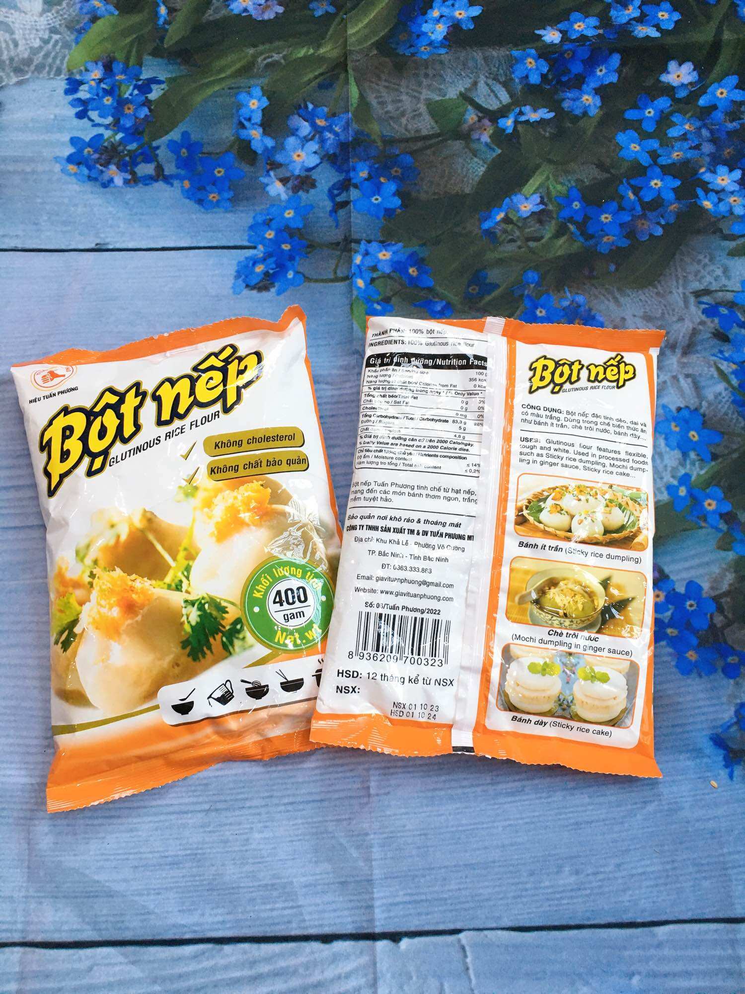 Bột nếp thơm ngon gói 400g