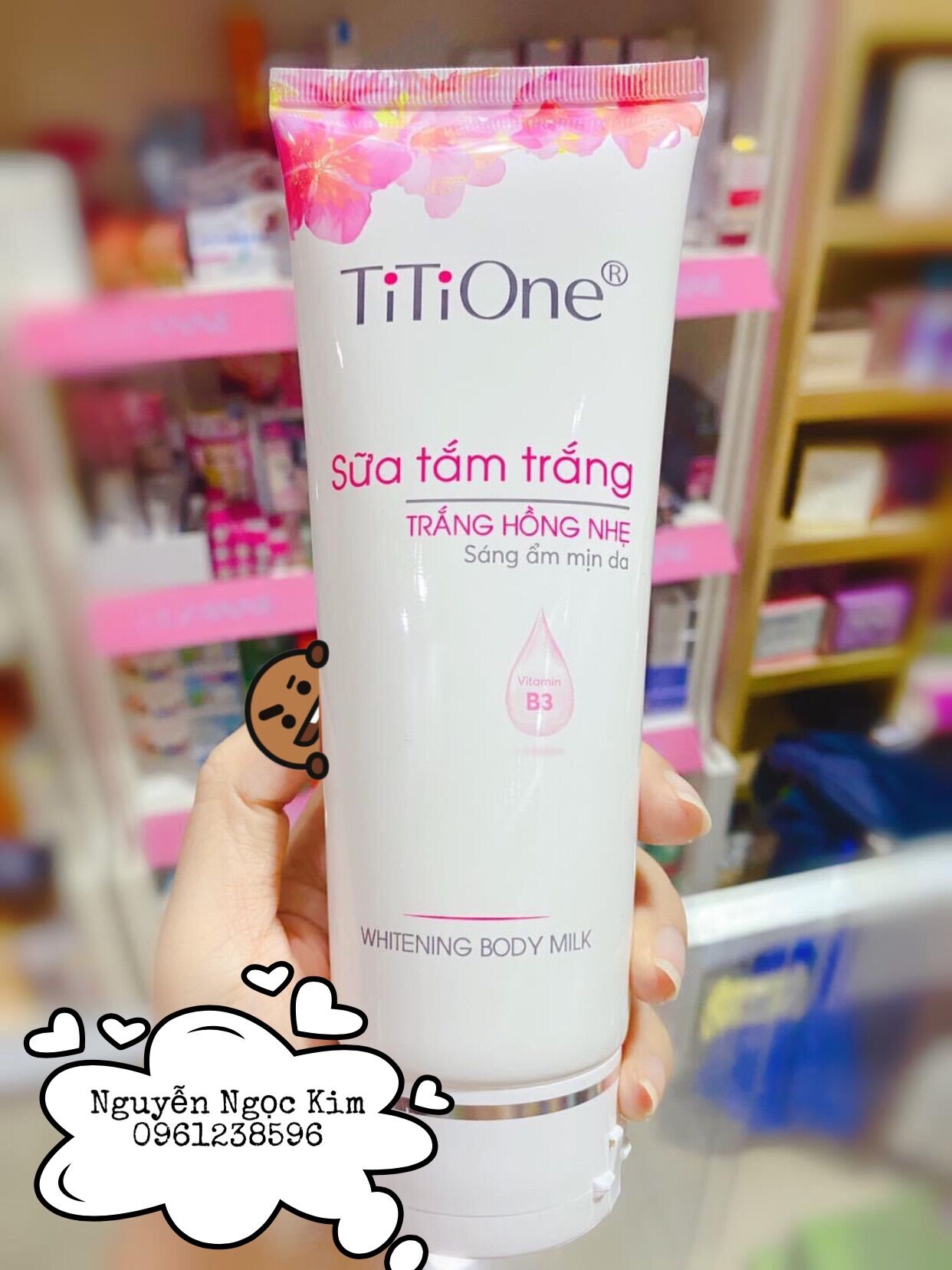 Sữa tắm trắng da titione 200g