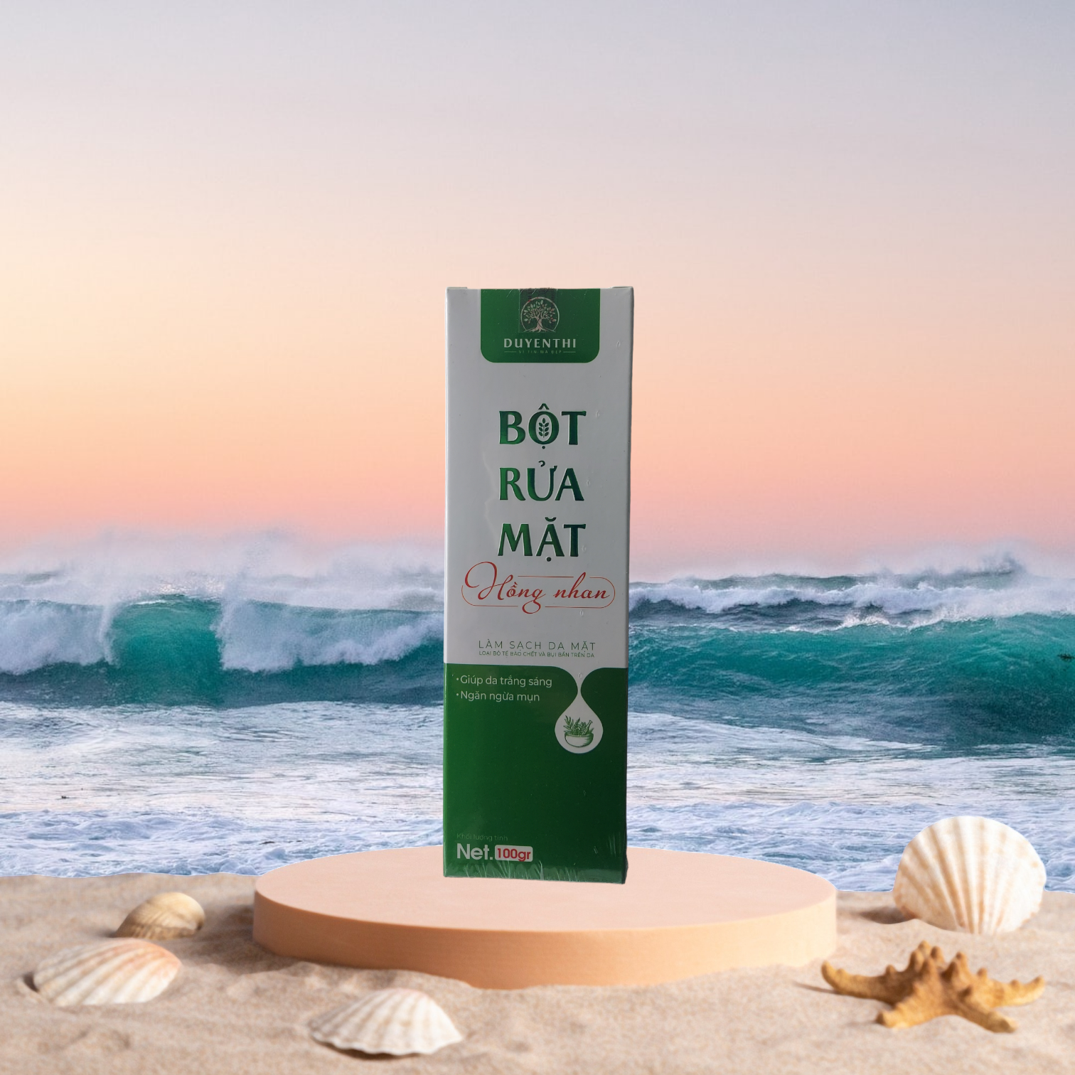 BỘT RỬA MẶT THẢO MỘC MỸ NHÂN HƯƠNG LOẠI 100gr