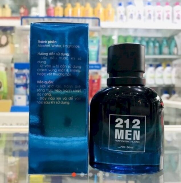 212 Men Perfume (Colorful Scent) 50ml