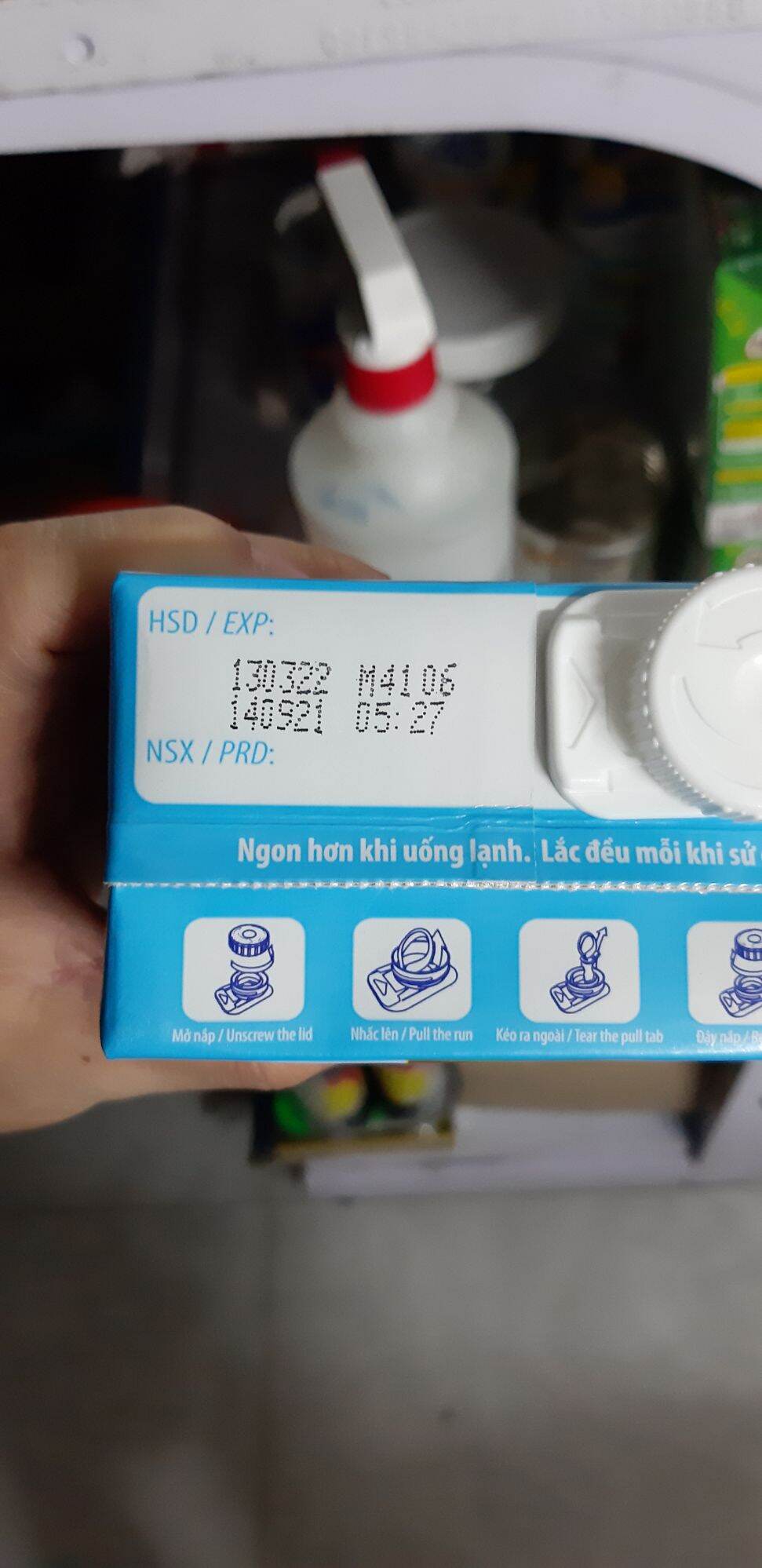 sữa tươi vinamil không đường 1 lít