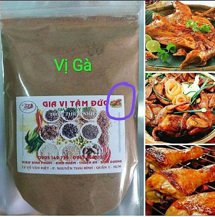 Gia vị gà nướng tây bắc