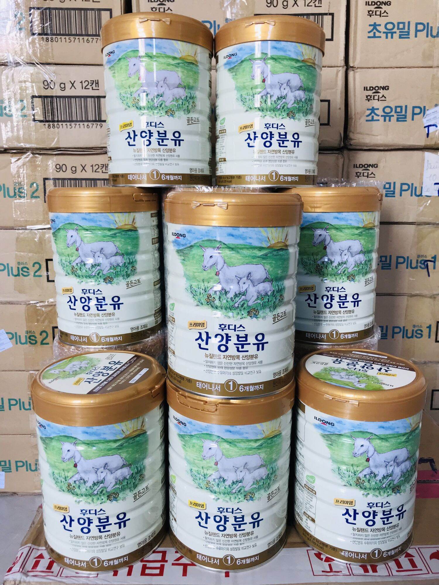 Sữa dê Ildong Sanyang số 1 nội địa Hàn 800g