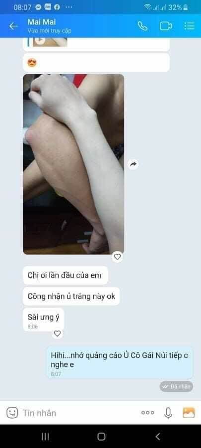 combo tắm _ ủ trắng Body Cô gái núi