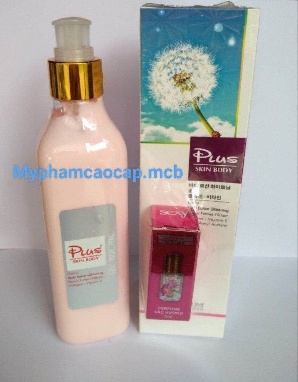 kem sắc hương body trắng da plus 100% chính hãng
