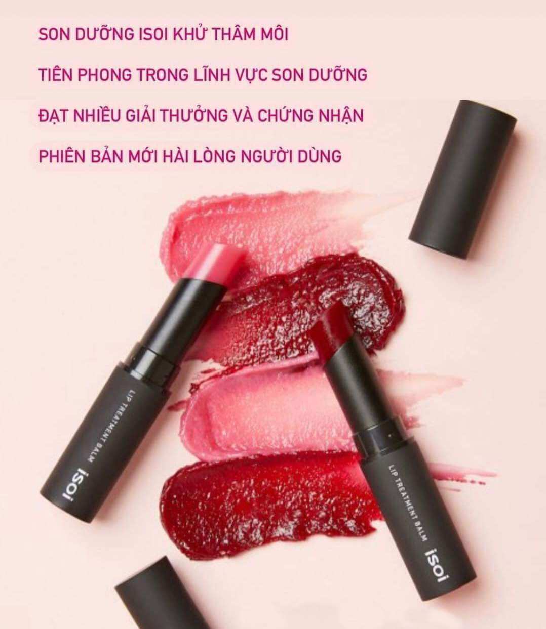 Son dưỡng khử thâm môi isoi