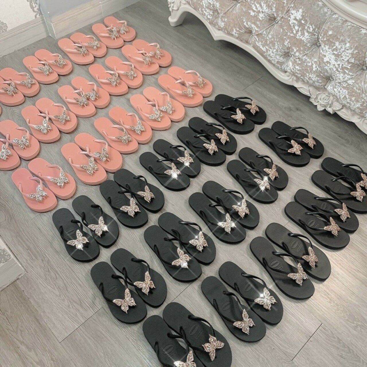[HCM]Dép kẹp lê xỏ ngón nữ   con bướm mẫu mới