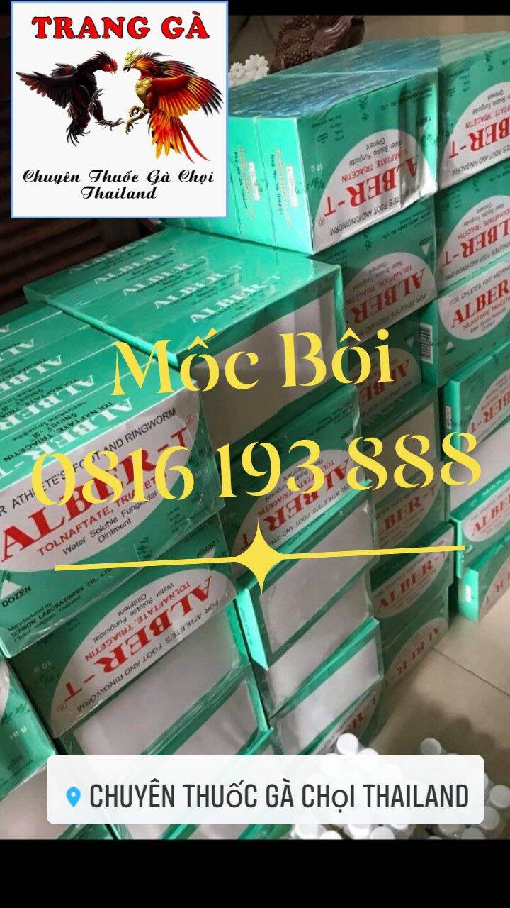 Mốc lác xanh thái lan cho gà chọi