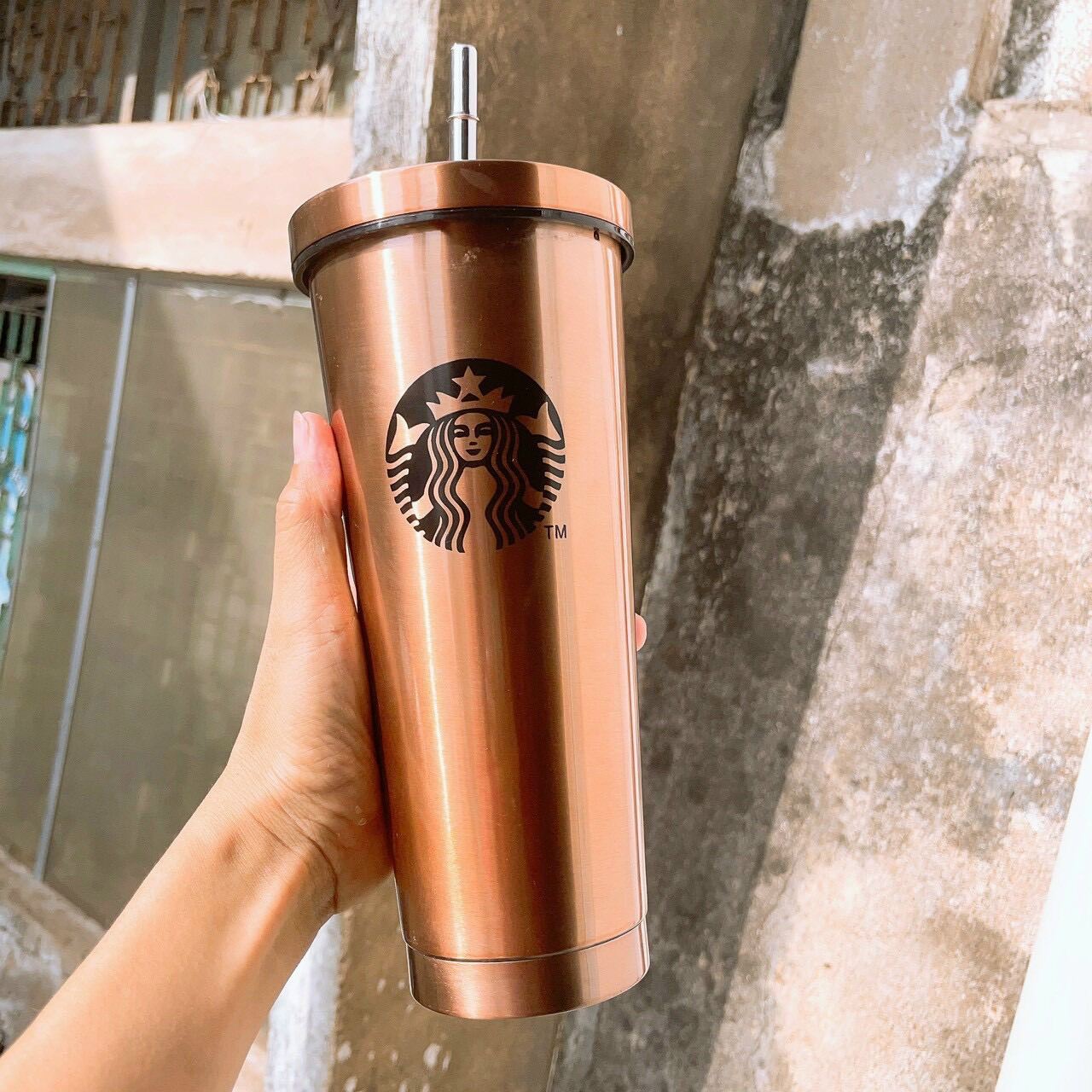 Ly giữ nhiệt STARBUCKS SS DW Siren Matte To Go màu Black