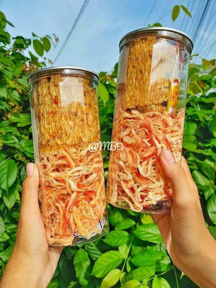 Mực mix 2 loại mực sợi và mực cán — 250g