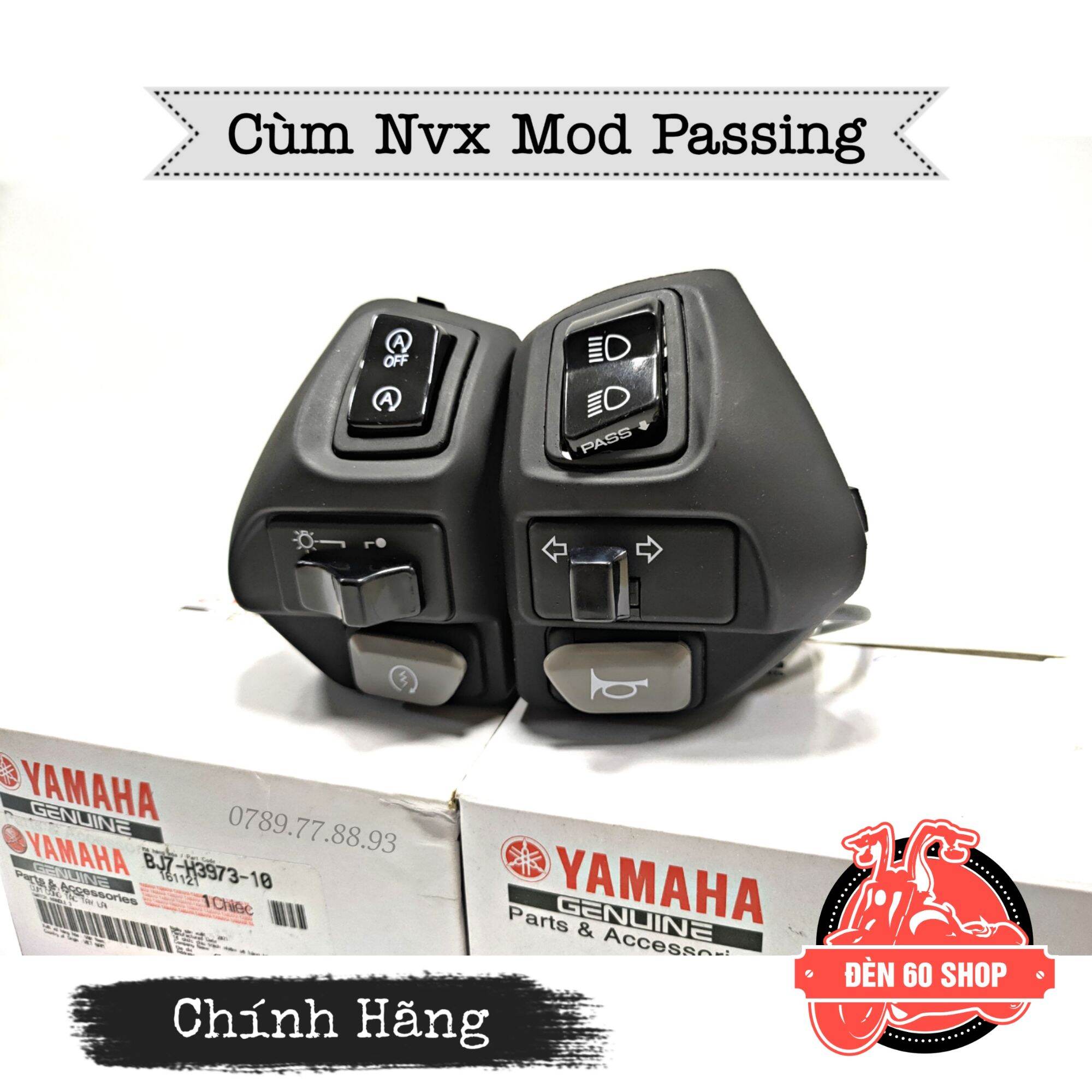 Cùm Nvx Đã Mod Dây Cho Ex 135 4s5s | Passing & Tắt Máy | Hàng Chính Hãng