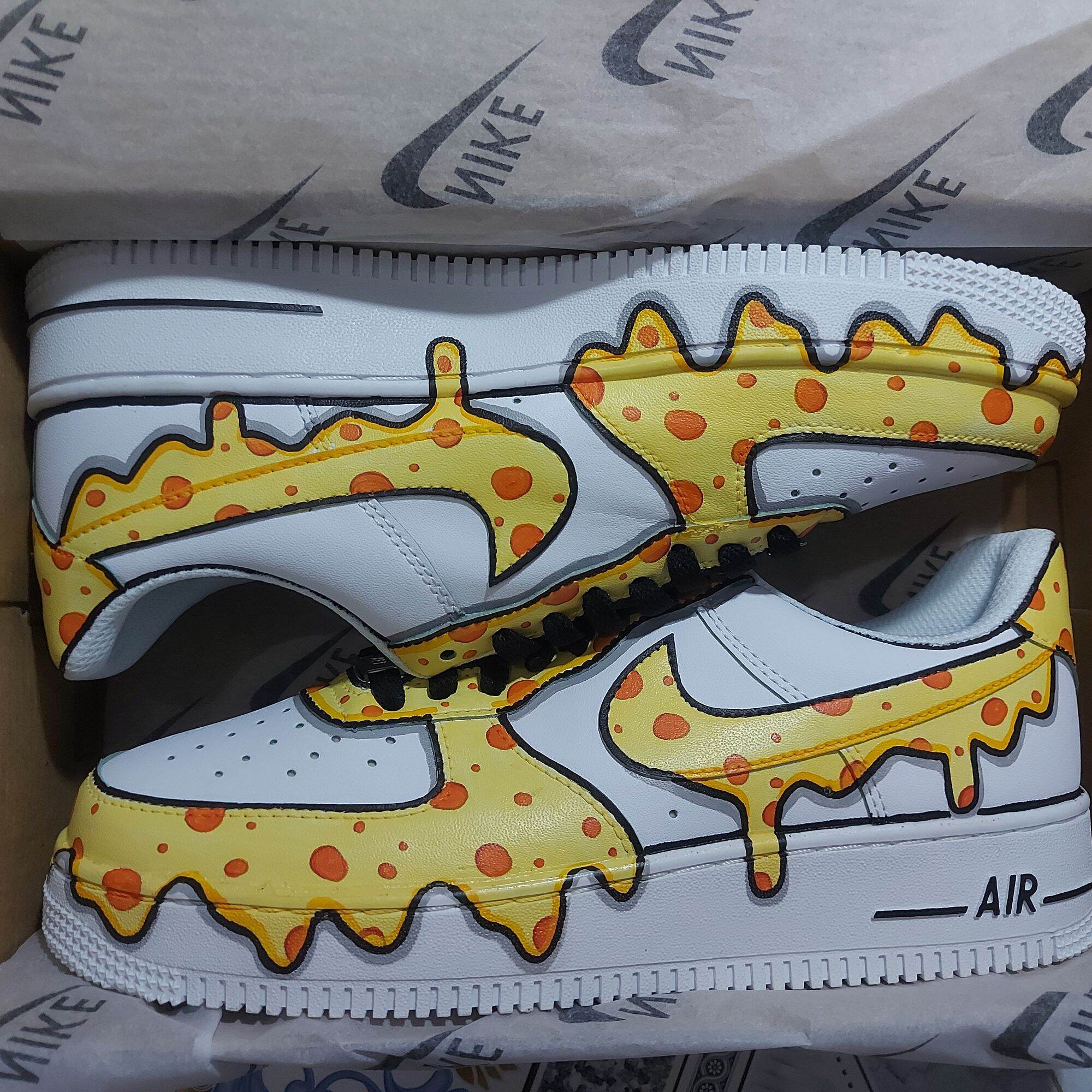 Giày Sneaker AF1 Custom Cheese