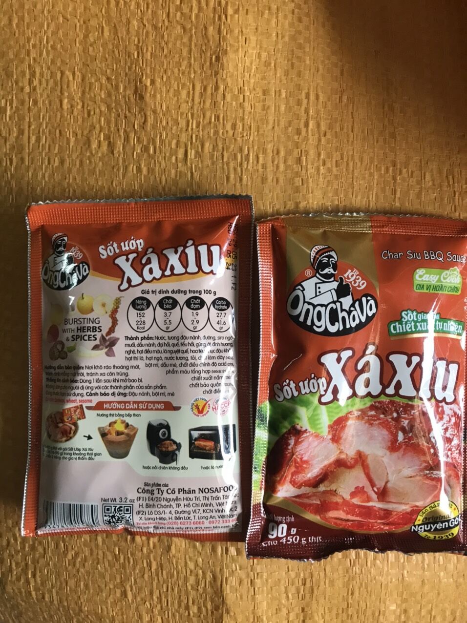 sốt ướp xá xíu ông chà và ( gói 90gram)