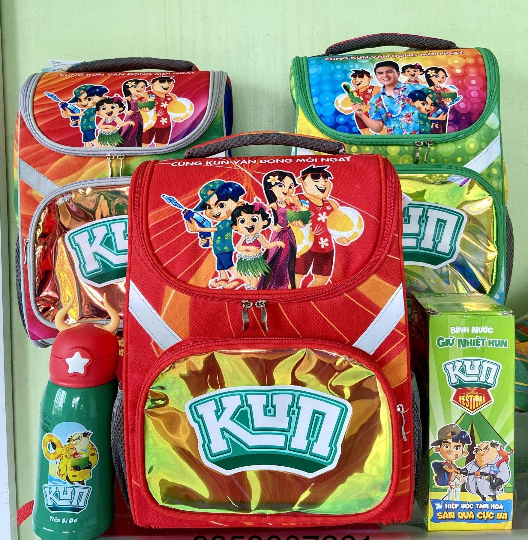 BALO KUN CHỐNG GÙ, BALO KUN KHUYẾN MÃI SỮA KUN - HÀNG CHUẨN CHÍNH HÃNG ( loại 1 đổi thẻ )