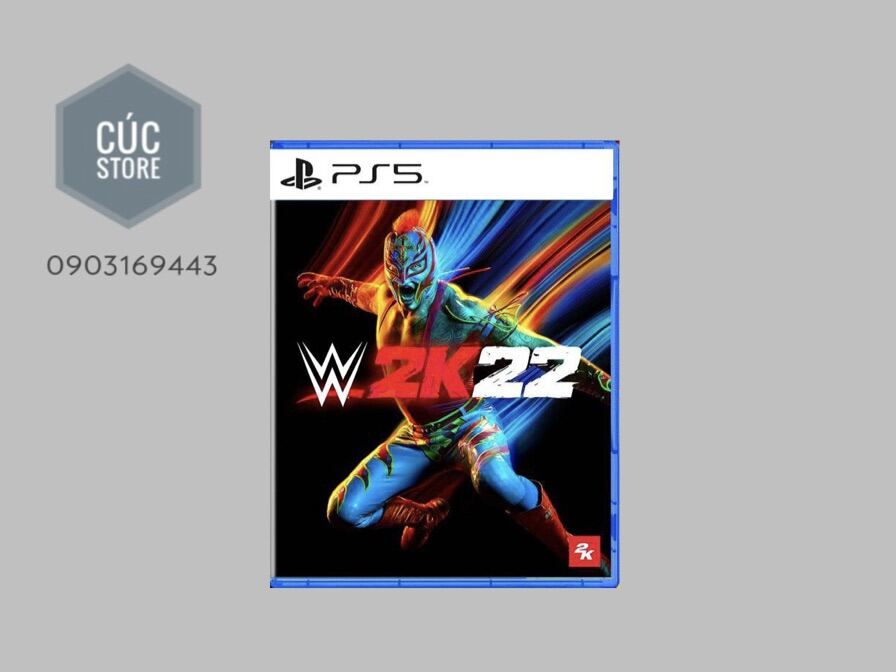 Đĩa chơi game PS5: WWE 2K22