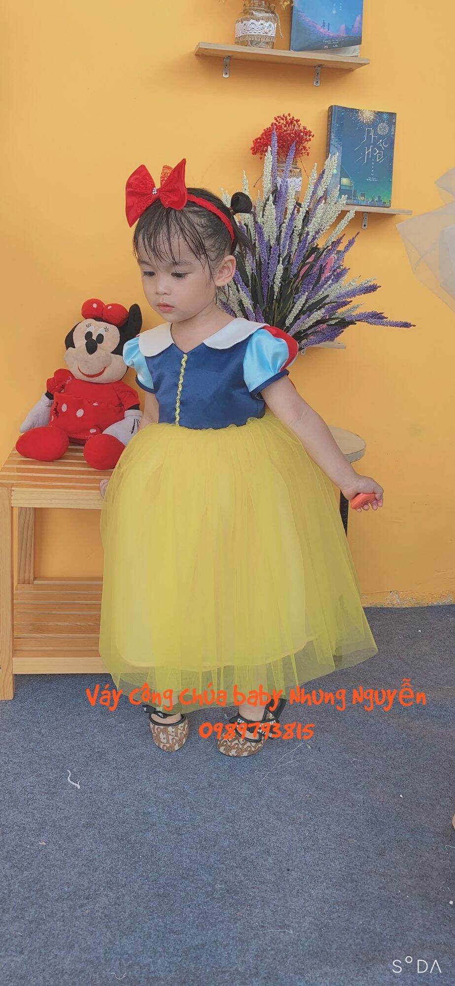 Váy công chúa bạch tuyết