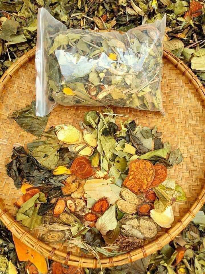 1kg lá tắm dao đỏ