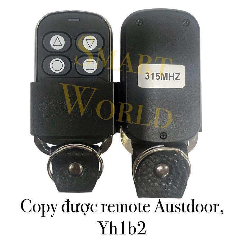 Remote cửa cuốn đa năng Long Phụng tần số 315/365/433/350/336mhz chép được cho tất cả các mã sao chép, mã gạt,mã nhảy CH, Austdoor, Yh1b2 , Bossdoor đã kèm sẵn pin điều khiển từ xa