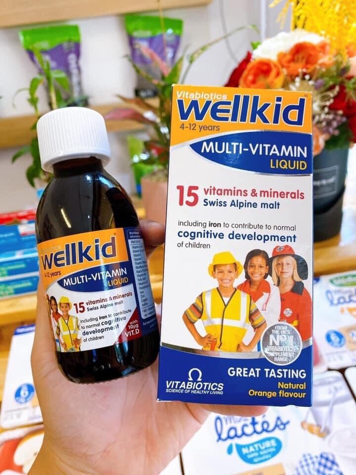 Wellkid cho trẻ từ 4-12 tuổi