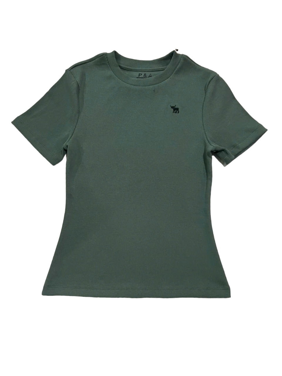 Áo thun nữ form basic chất thun gân tăm cotton