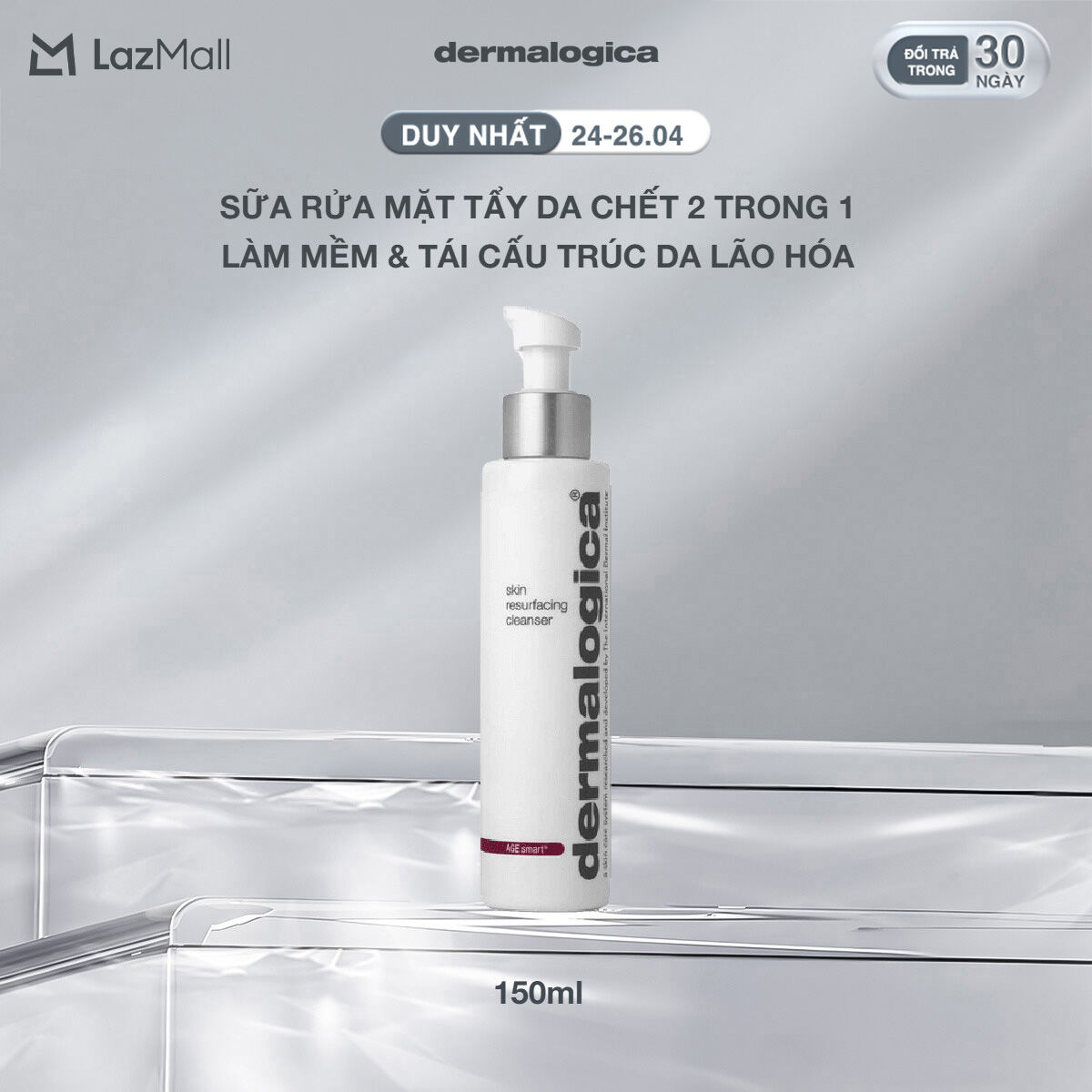 Sữa rửa mặt Dermalogica Skin Resurfacing Cleanser 150ml