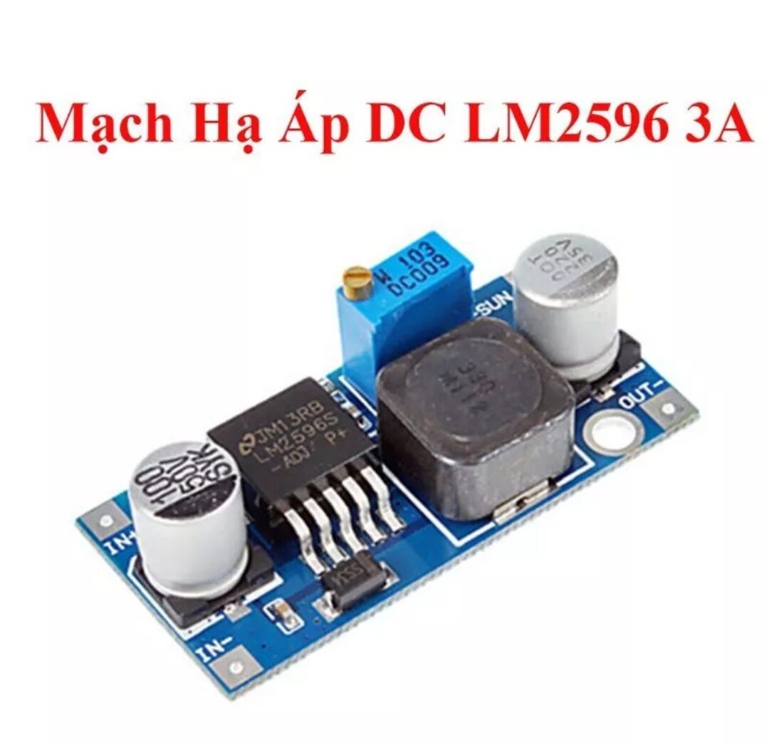 Mạch hạ áp dc lm2596 3a