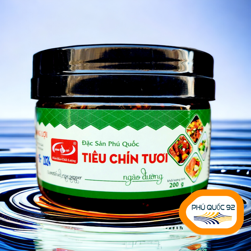 Tiêu ngào đường phú quốc - mẫu mới hủ 200g