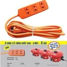 Ổ cắm lioa công suất lớn 3 m 3 nồi lẩu