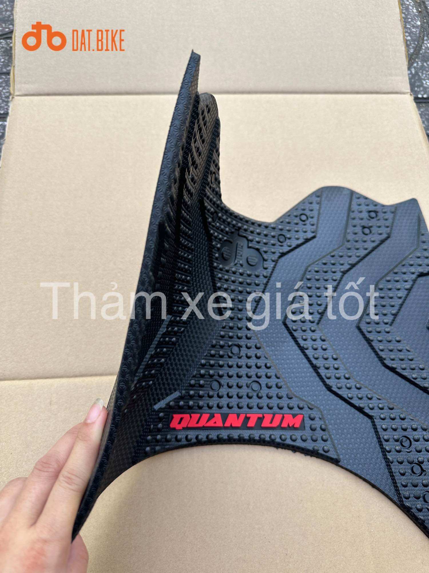 Thảm lót sàn xe Quantum, thảm xe máy điện Datbike Quantum