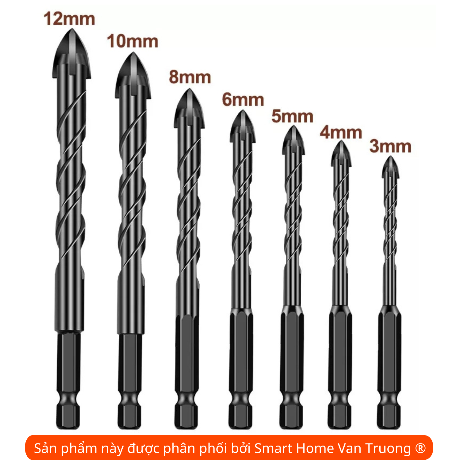 4 Side Drill bit professional HSS twist drill bit for ma45tool hex shank quick release