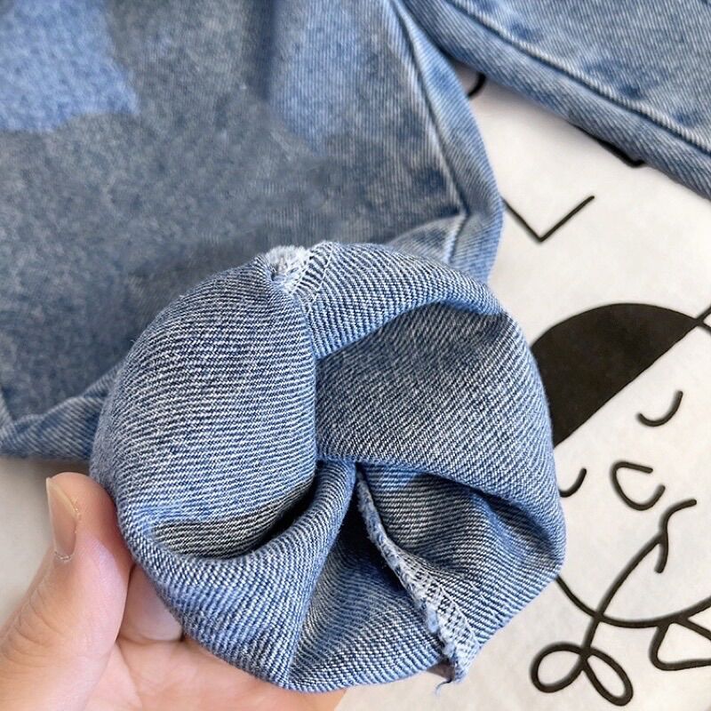 Quần jean bé trai baggy bé gái