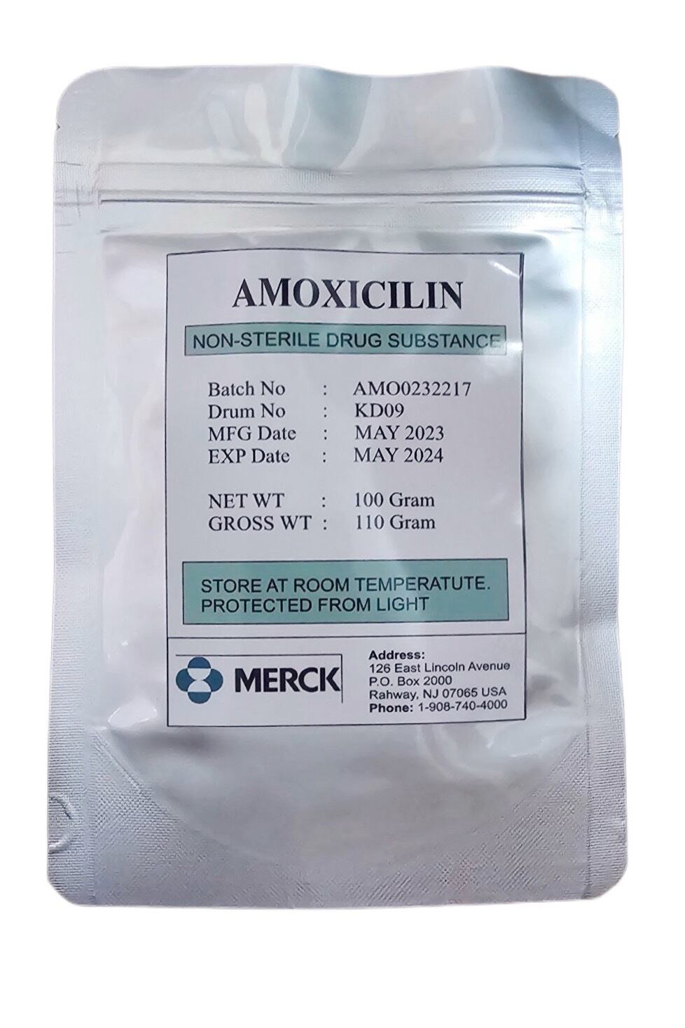 Amoxicillin 100g/gói dùng cho heogàvịt tômcáếch