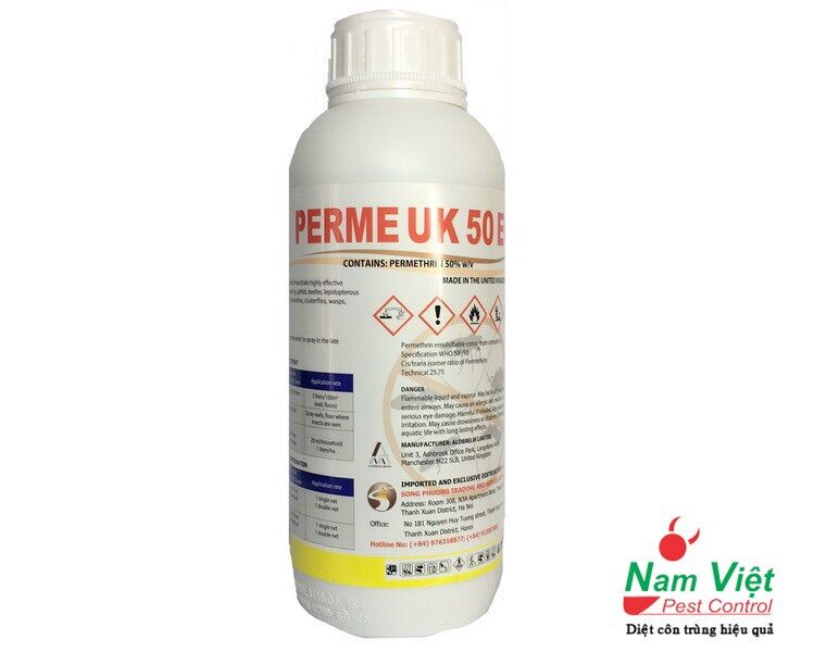 [HCM]Thuốc diệt muỗi và côn trùng Perme UK 50EC