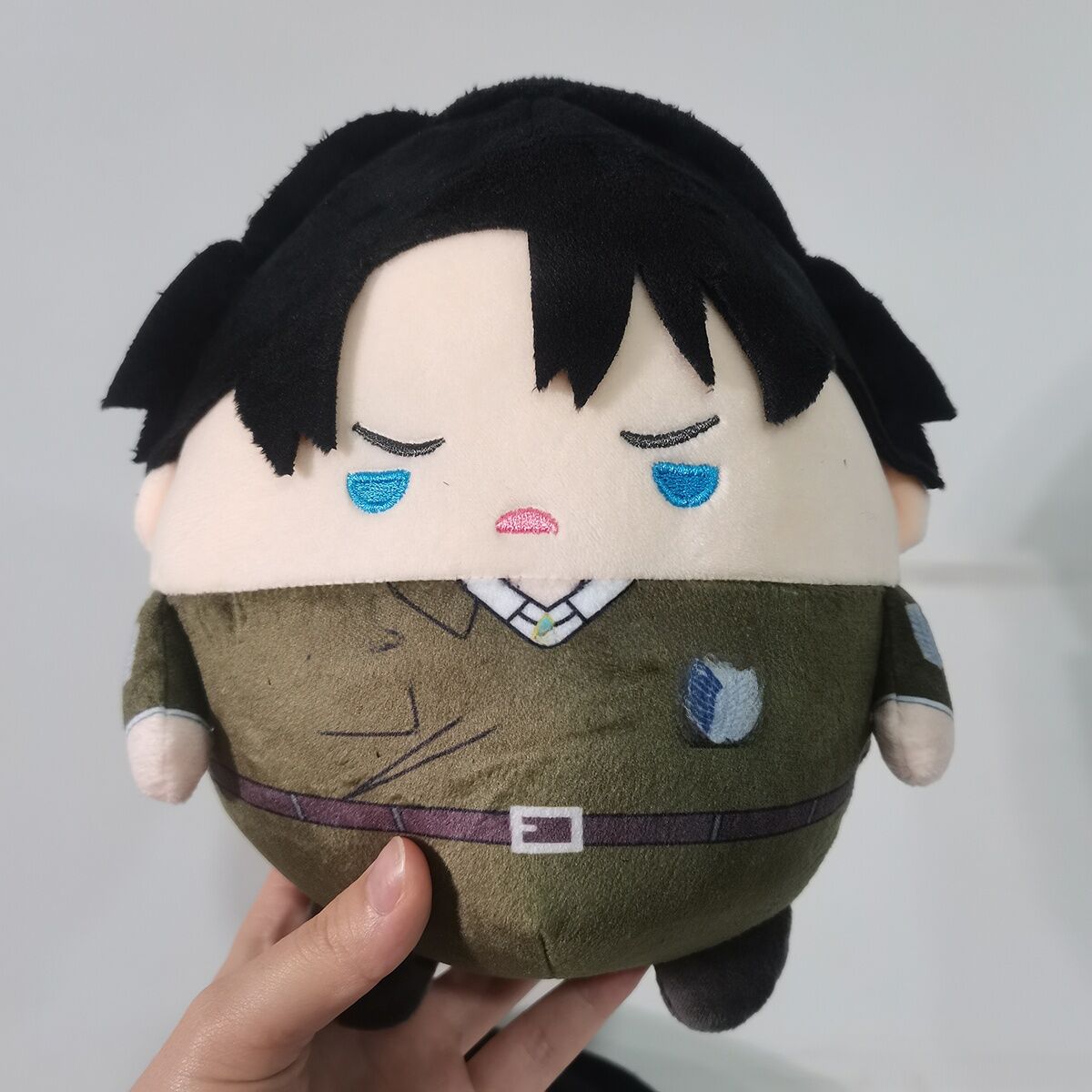 Bộ Ba Chú Gấu Nhồi Bông Attack on Titan 23cm Hình Willem/Erin/Christina Đồ Chơi Mềm Mại Cho Người Lớ