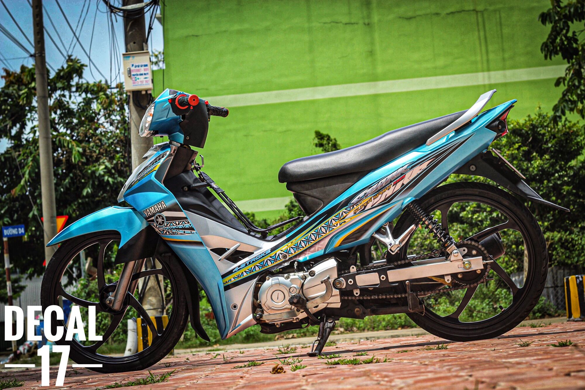Tem sirius xanh bạc tem chế cao cấp giá rẻ