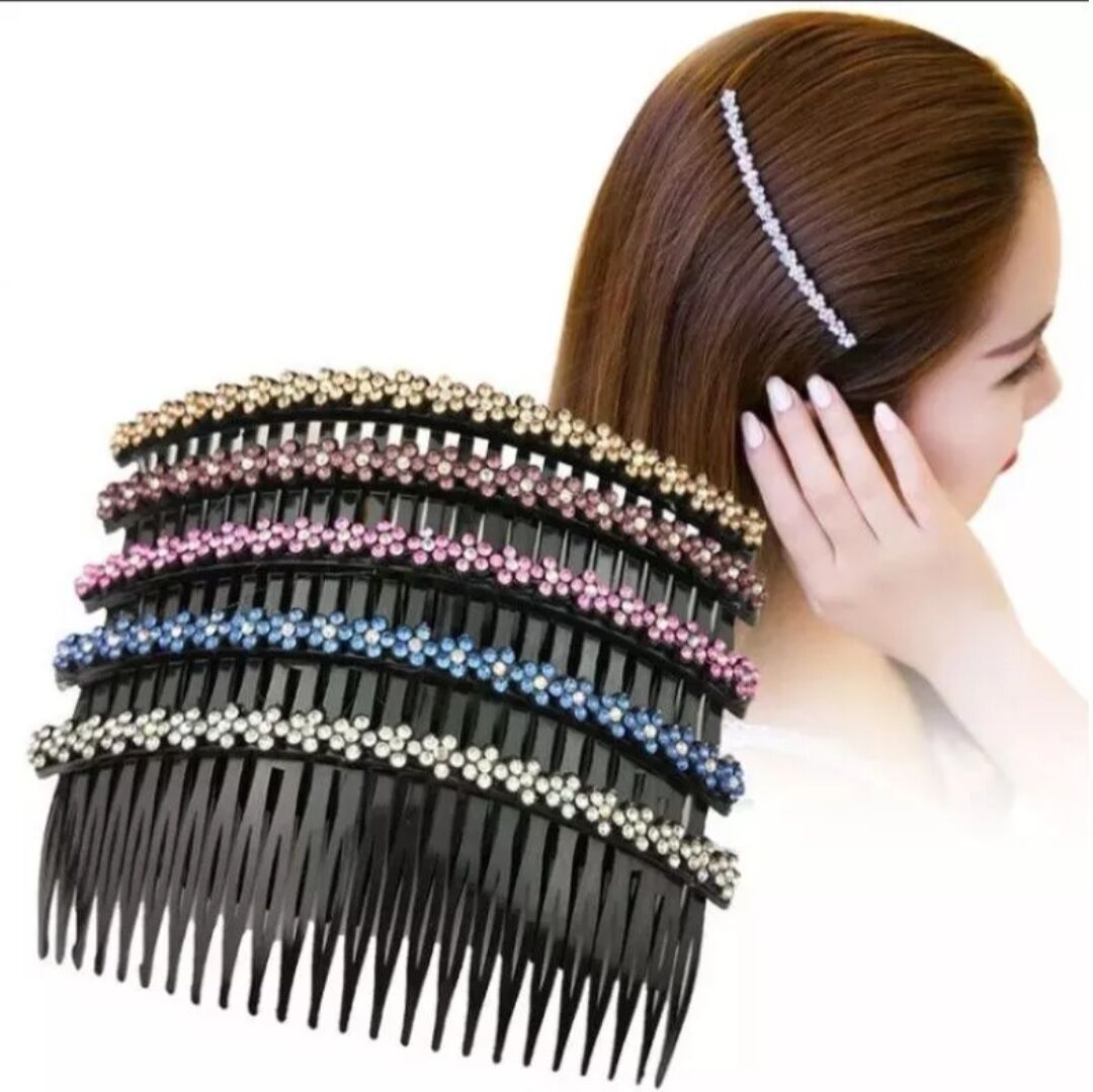 Xước tóc nữ đính đá lấp lánh , xước răng nhỏ -- subo shop
