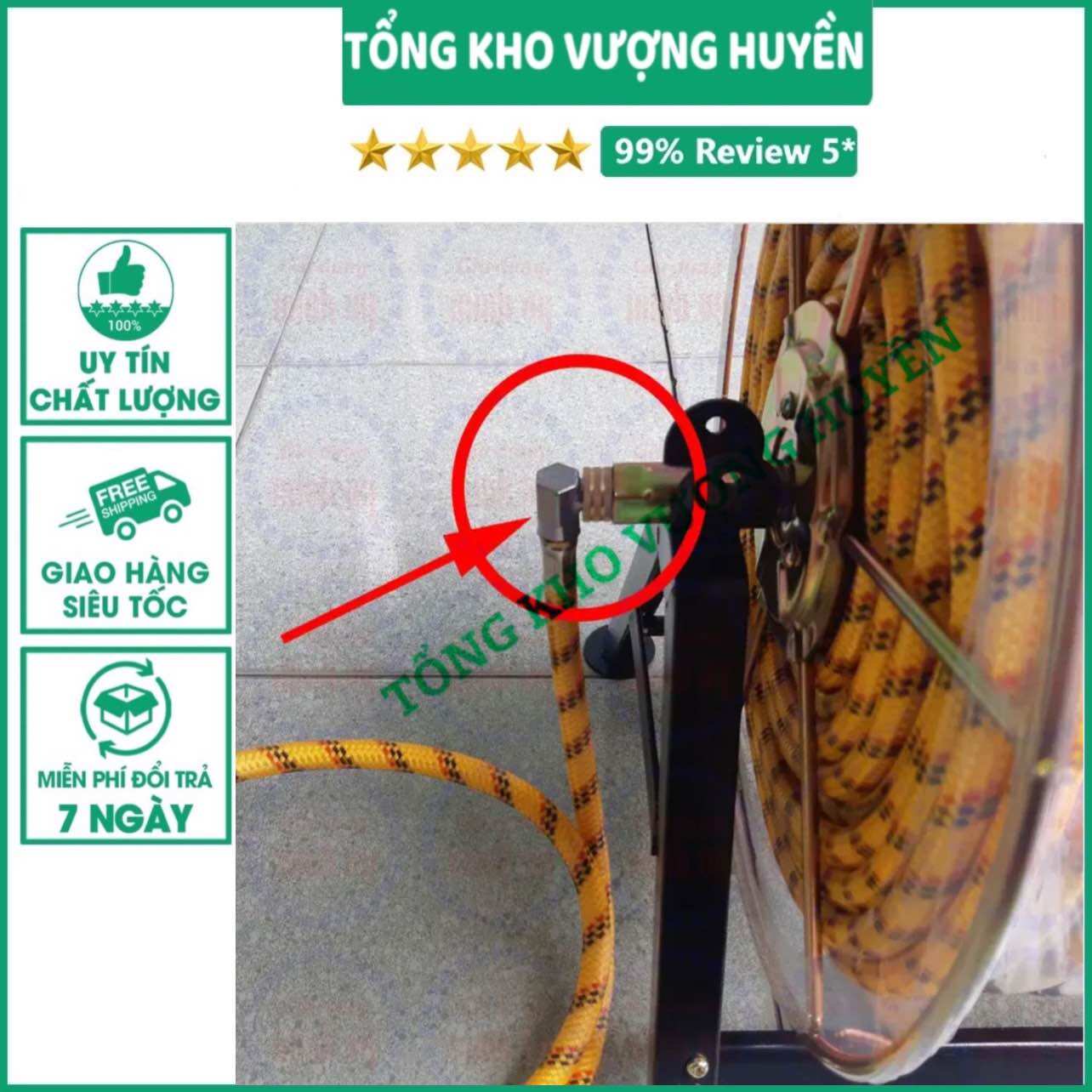 Khớp chống xoắn dây chữ l dùng cho máy phun thuốc áp lực cao, chế rulo quấn dây rửa xe