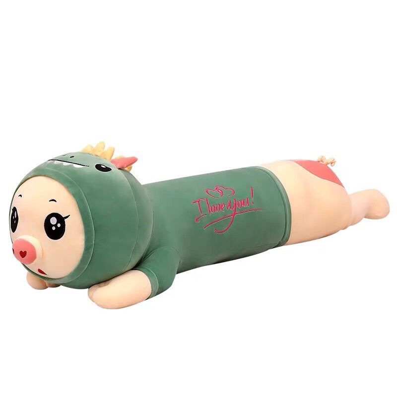 Gấu bông LỢN BIẾN HÌNH hàng nhập