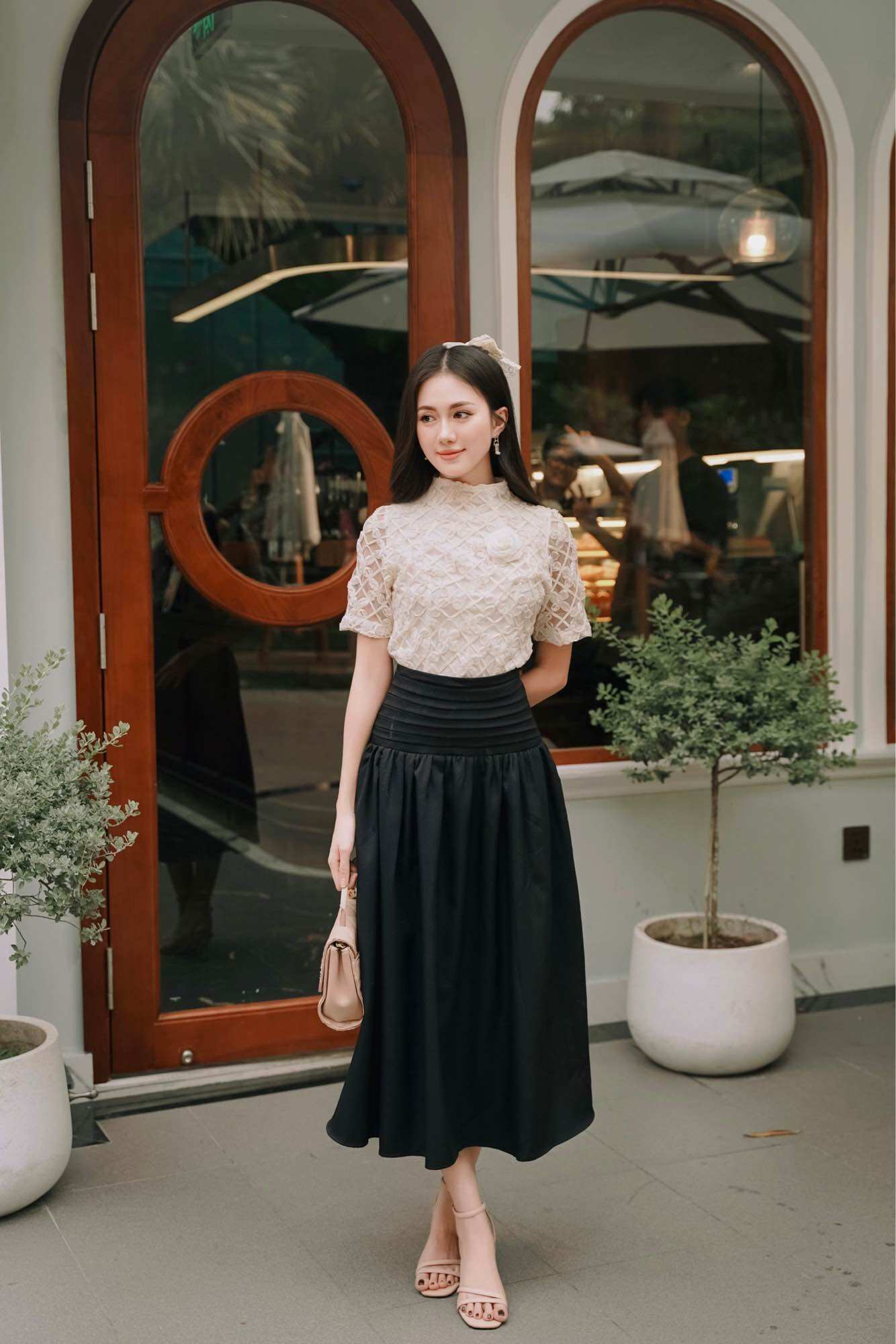 Chân váy xếp li eo Mio skirt