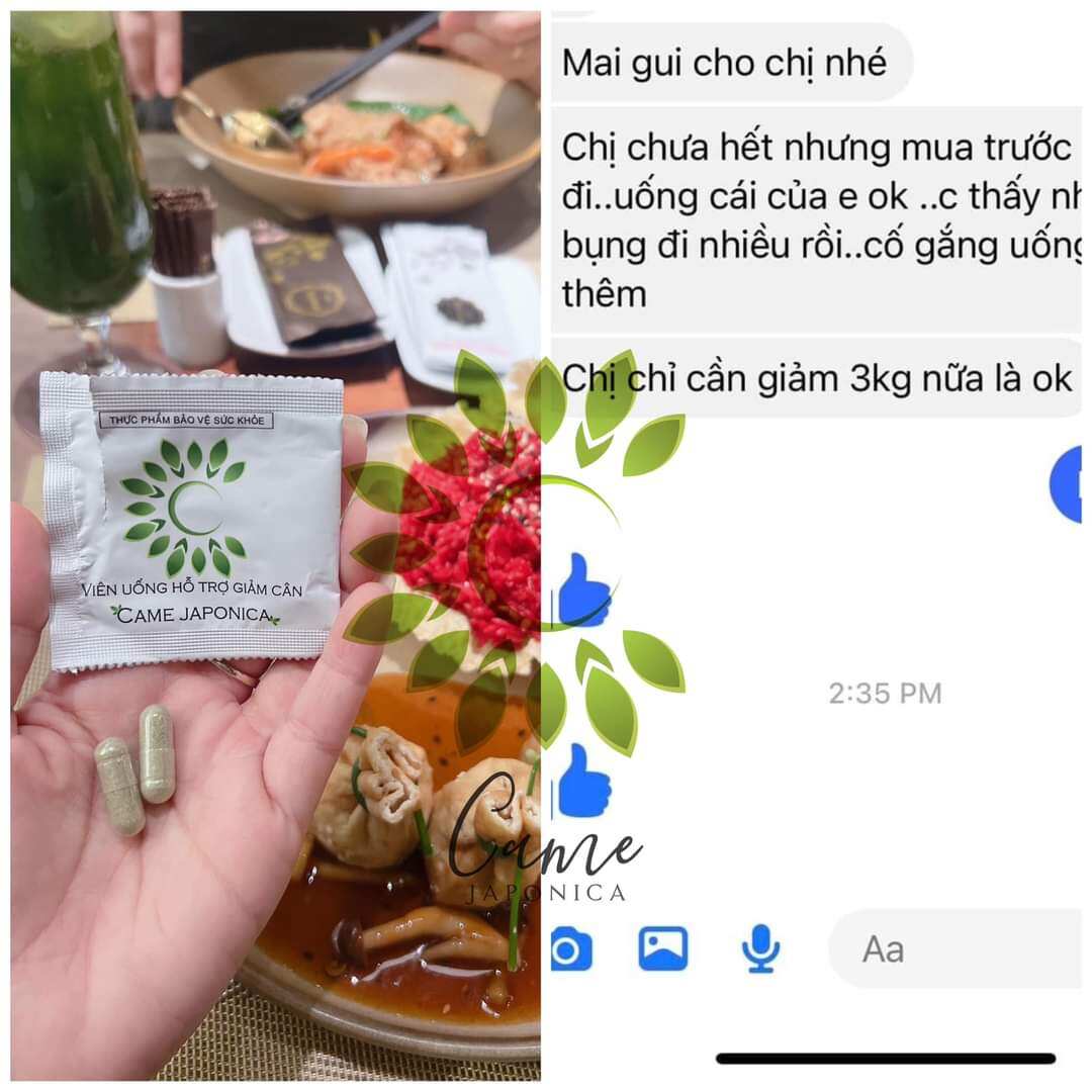 Tinh hoa trà giảm cân Came
